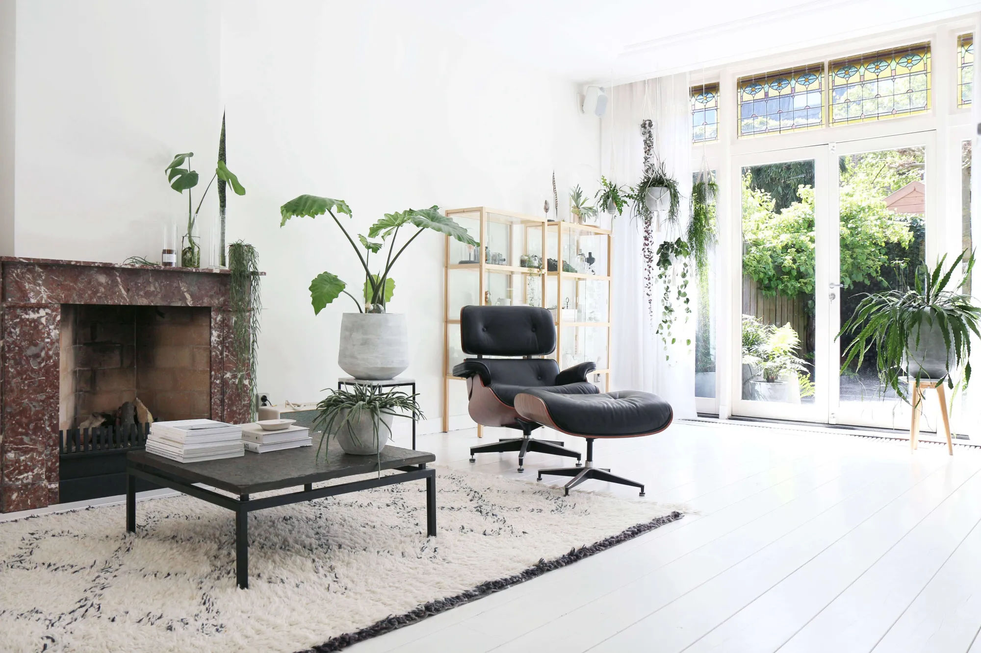 Living with house plants and botanical art Dutch designer and artist Maaike Koster at home