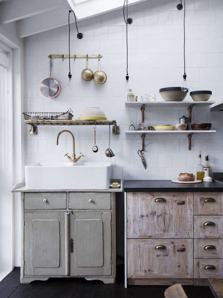 Drip Dry: 13 Kitchens with Wall-Mounted Dish Racks - Remodelista