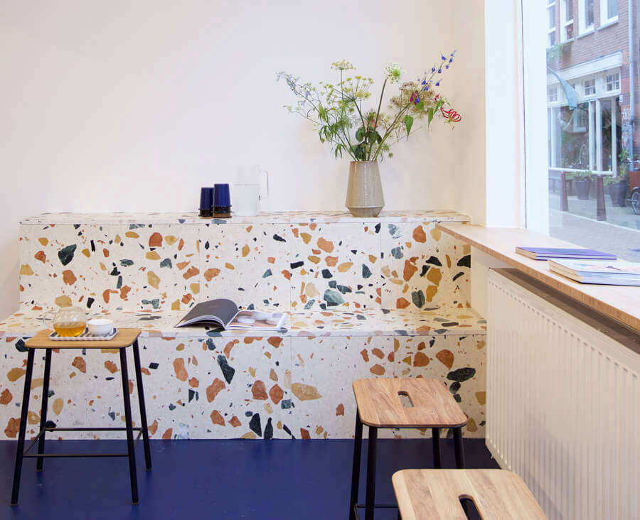 Toki: An Effortlessly Cool Cafe in Amsterdam, Terrazzo Included - Remodelista