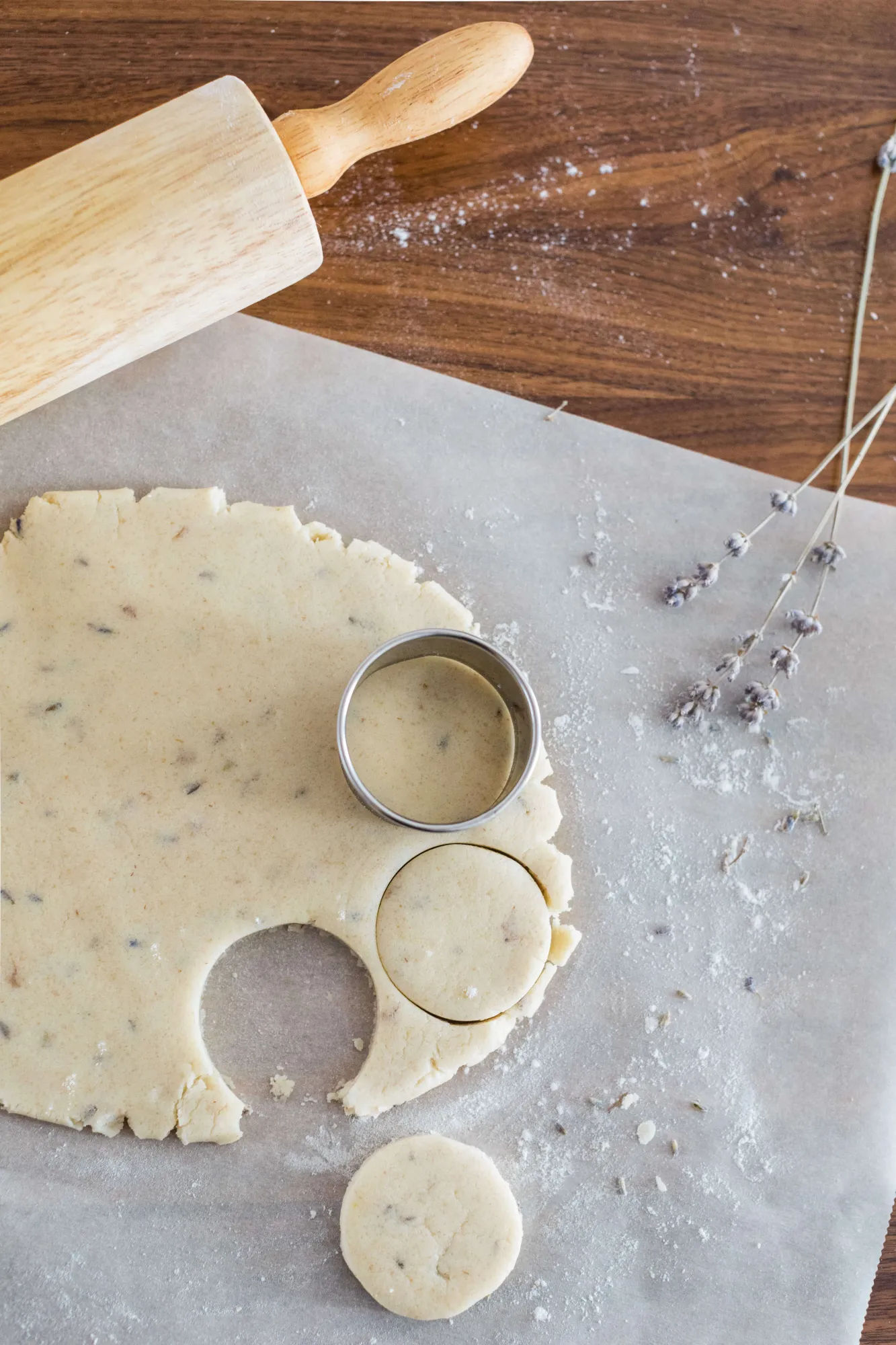 Baking with Bosch: Lemon Lavender Shortbread Cookies - Remodelista