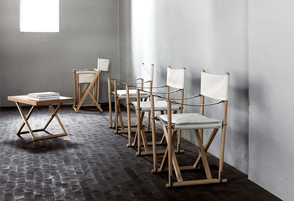 High/Low: Scandinavian-Style Campaign Chair - Remodelista