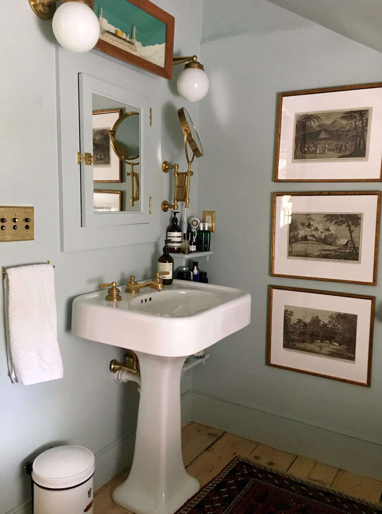 Best Amateur Bathroom: Juliet Feehan's Hudson Valley Farmhouse Bath - Remodelista