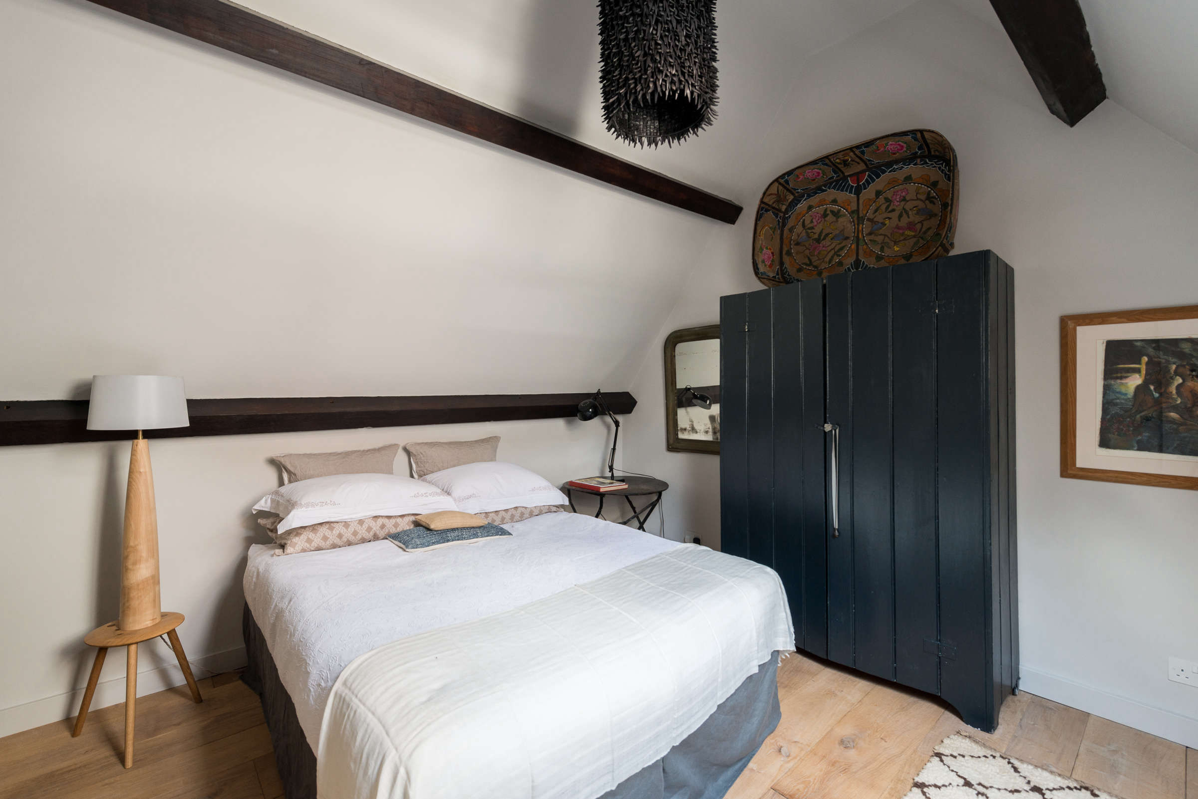 Steal This Look: An Artful Attic Bedroom in London - Remodelista