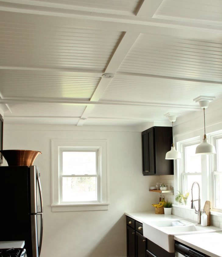 Rehab Diaries: DIY Beadboard Ceilings, Before and After - Remodelista