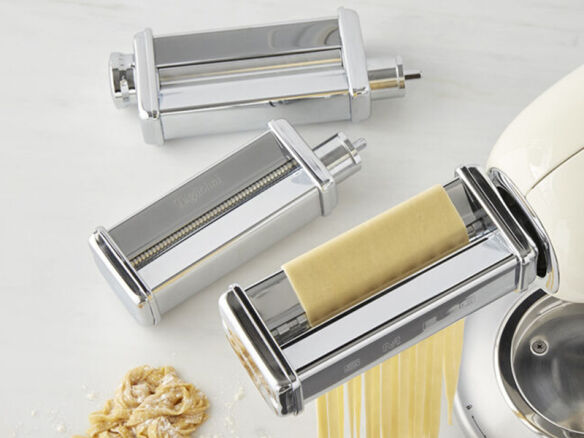 Electric Pasta Noodle Maker, Mixes, Kneads and Extrudes in 10