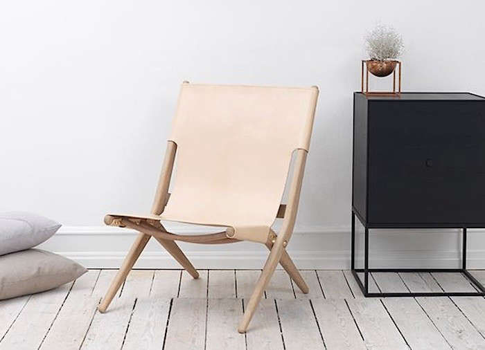 10EasyPieces:TheNewPaleLeatherLoungeChair-Remodelista