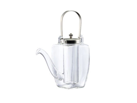 Clear Glass Teapot & Infuser - Golden Gait Mercantile