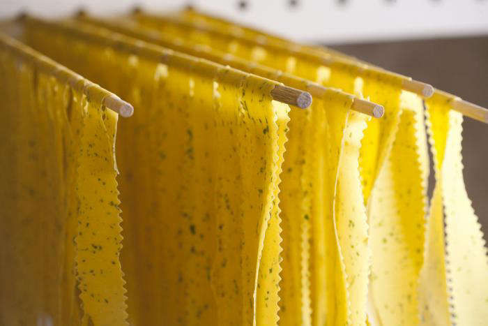 DIY:InstantPasta-DryingRack-Remodelista