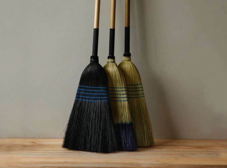 AnArtfulSweep:Display-WorthyHouseholdBrooms-Remodelista