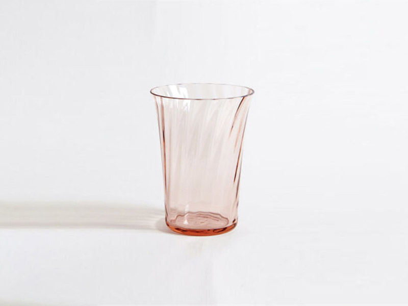 Genie Checkered Diamond Glass Drinking Cup: Stylish and Durable