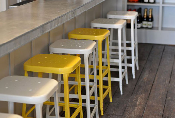 5Favorites:Bright-PaintedIndustrialStools-Remodelista