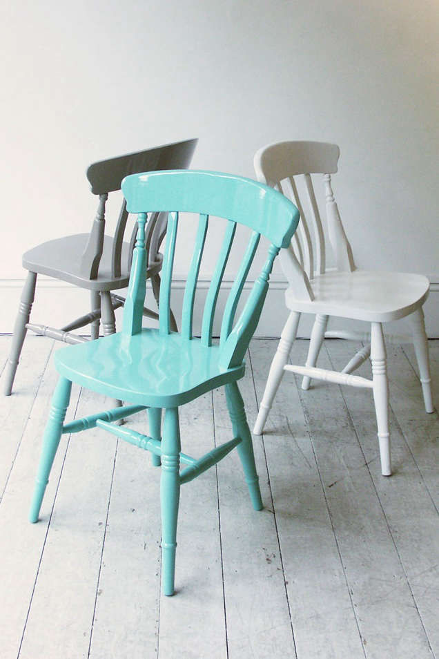 High/Low:PaintedWindsorChairs-Remodelista