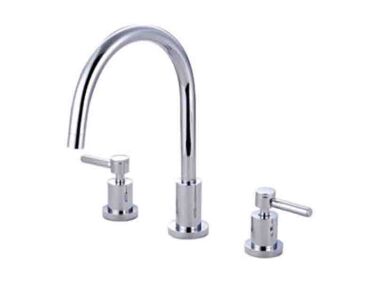 kingston brass concord widespread kitchen faucet   1 376x282