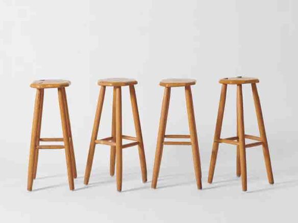 march vintage english elm bar stools 1930 set four 15155 1 1024x  