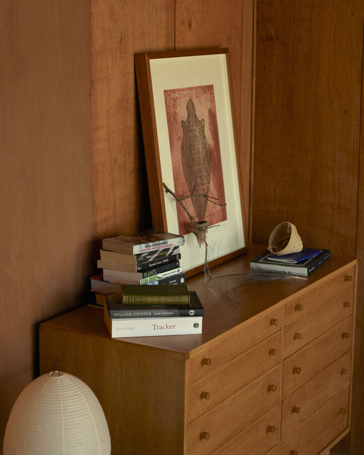 a perfect pairing: noguchi lamp with a vintage danish dresser. 26