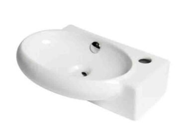 alfi brand small wall mounted ceramic sink   1 376x282