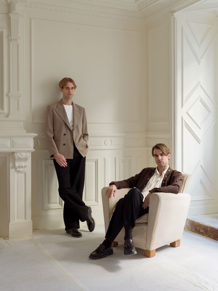 photograph of architectural designer konrad steffensen (left) and architect ron 29