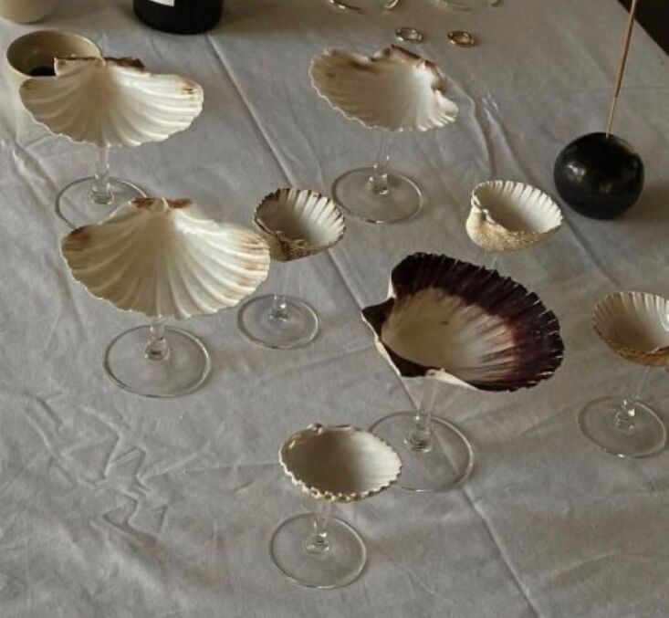 spotted: sea shell cocktail glasses, via parel project. 24