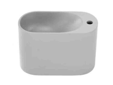 swiss madison terre circular stone composite wall mounted bathroom sink   1 376x282