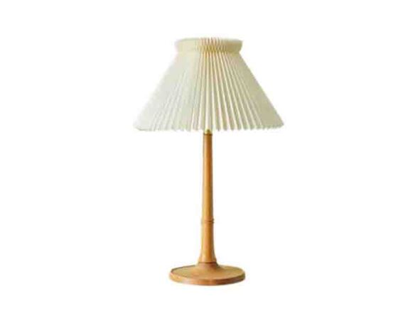 vintage le klint oak table lamp 22