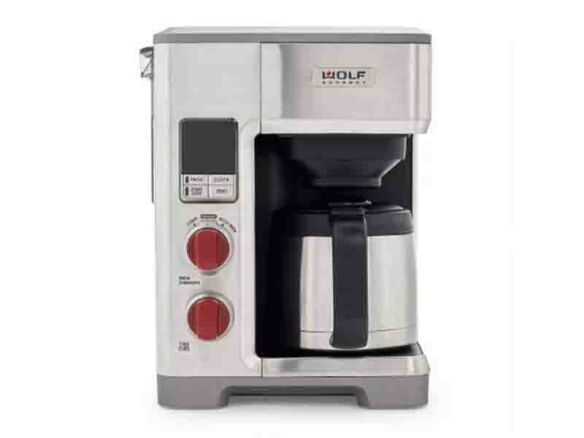 wolf gourmet 10cup coffee maker 8