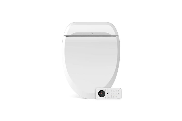 the biobidet uspa pro bidet seat features warm water, a heated seat, a warm air 21