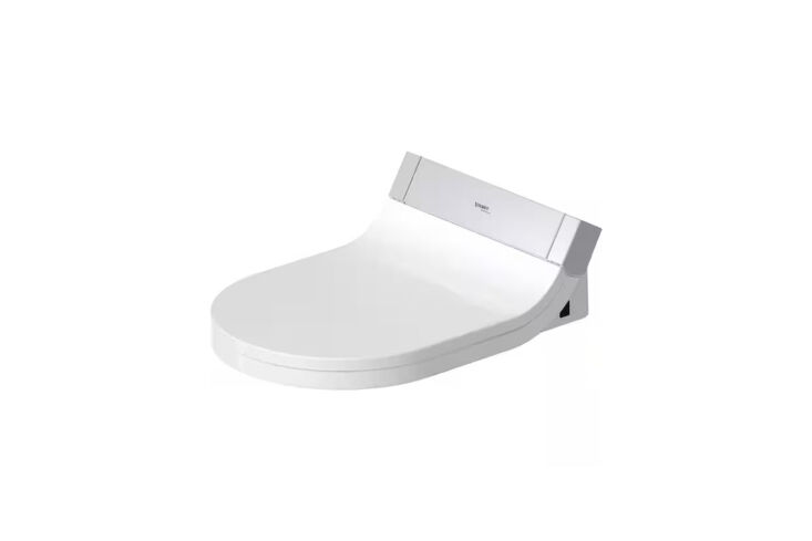 the duravit sensowash starck c elongated slow close bidet seat has a heated sea 24