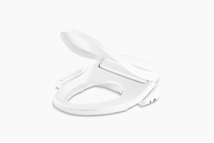 the kohler purewash 580 elongated bidet toilet seat has three levels of water t 22