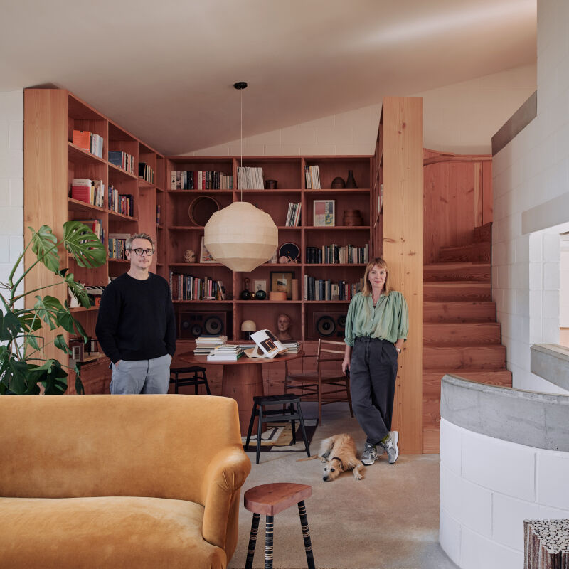 russell and oona pinch at home in devon michael reynolds photo 4  