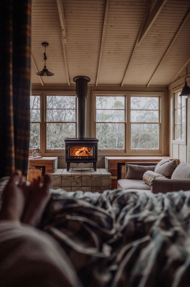 the cozy view from the sleep alcove. 23