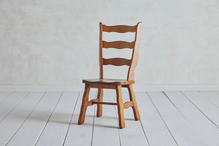 nickey kehoe set of six belgian ladderback chairs la