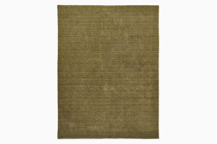 the west elm ojai rug in green is \$639.\20 for the 8 by \10 foot size. 19