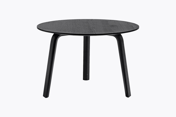 the hay bella coffee table black is \$395 at design within reach. 19