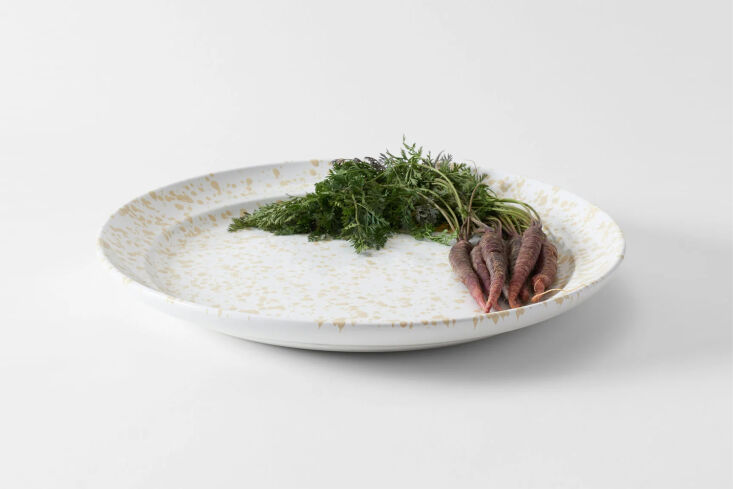 italian splatterware in large proportions, the cream on white splatterware \20  25