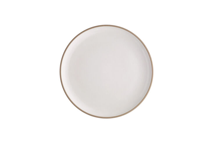 the heath ceramics coupe serving platter, shown in opaque white, is \13.\25 inc 20