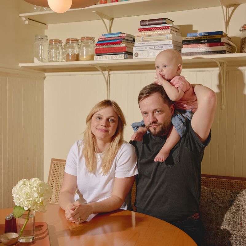 peter vidani and jennifer pierce in their brooklyn kitchen zack dezon photo 4  