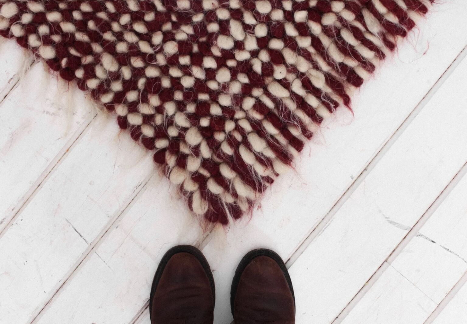 Now Admiring Wool Throw Rugs for Warmth Underfoot portrait 3