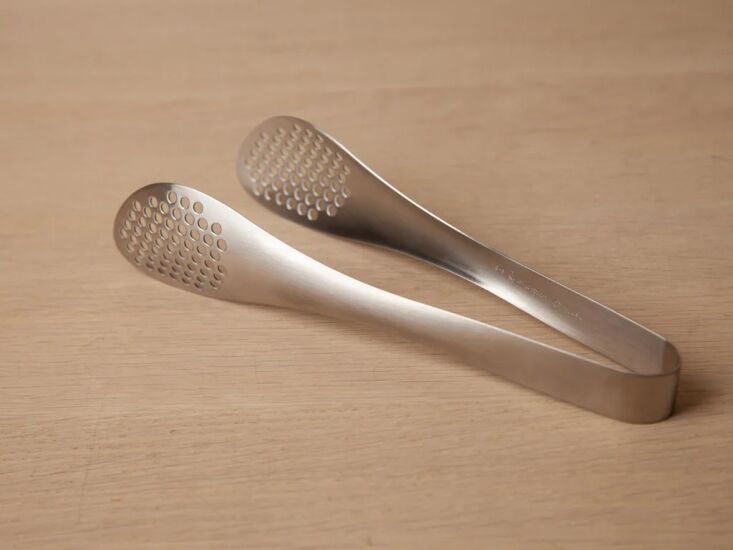 who knew tongs could be artful? this pair of sori yanagi perforated tongs is ma 26