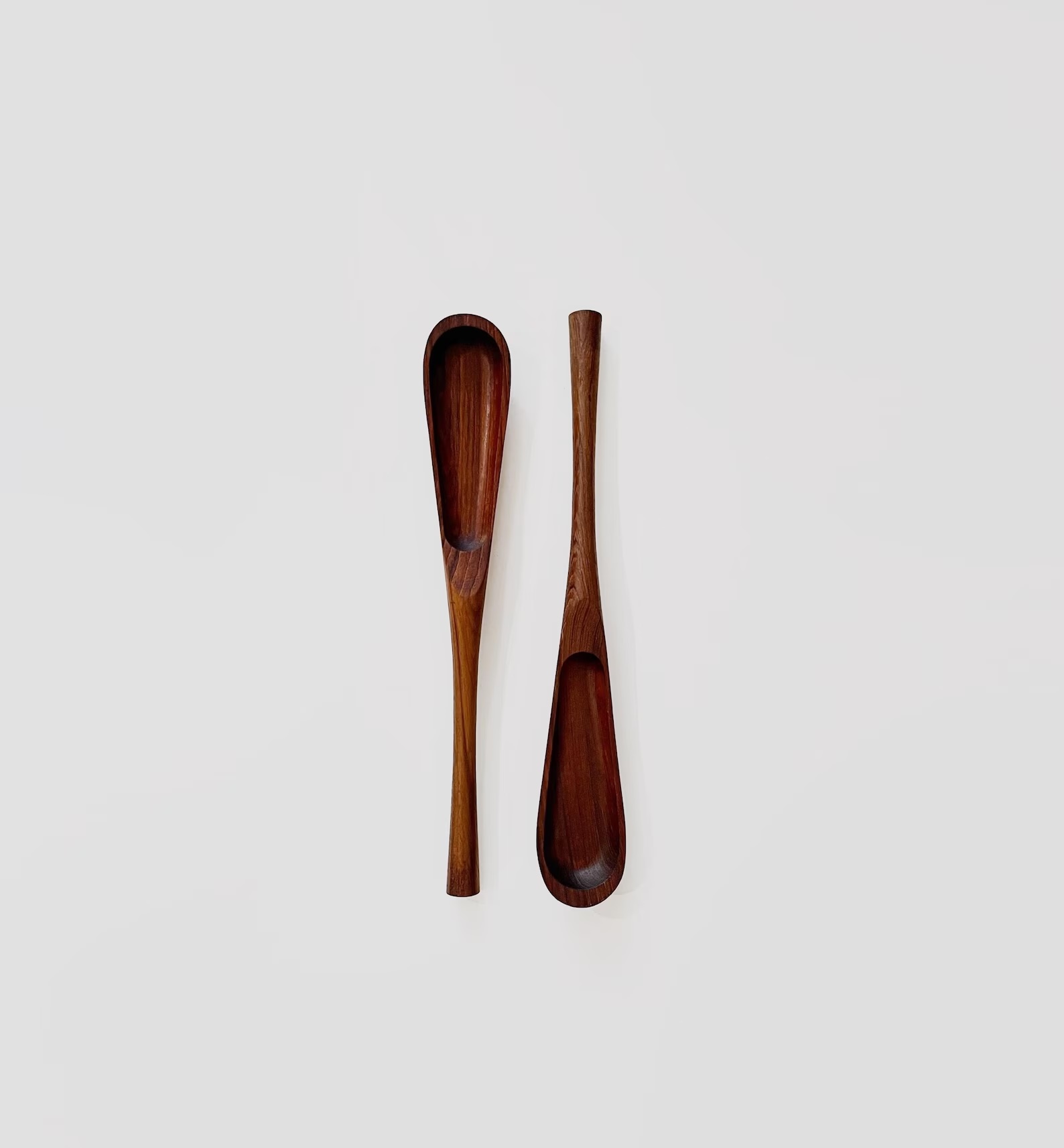 a pair of dansk teak salad servers from the \1970s are \$64 from oregon based e 17