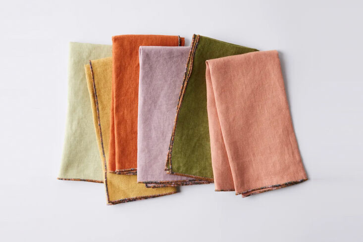 mix and match napkins from remodelista favorite atelier saucier, available from 18