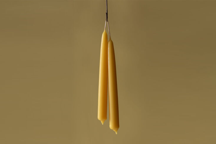 goldenrod tapers from wax atelier. 17