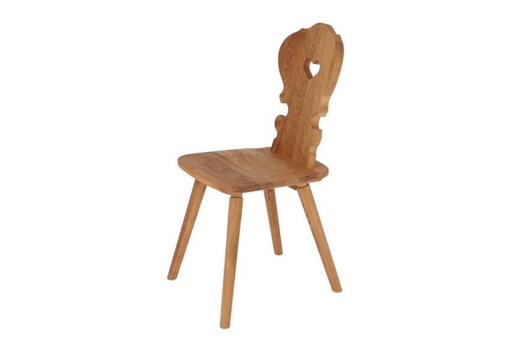 the jan kurtz vienna chair double back is made of oiled oak or beech; €5 27