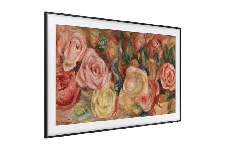 samsung&#8\2\17;s the frame, a flatscreen that doubles as framed art when n 27