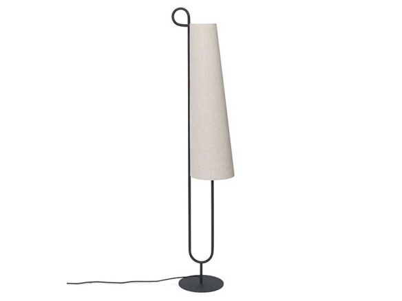 ancora floor lamp – black/natural 10