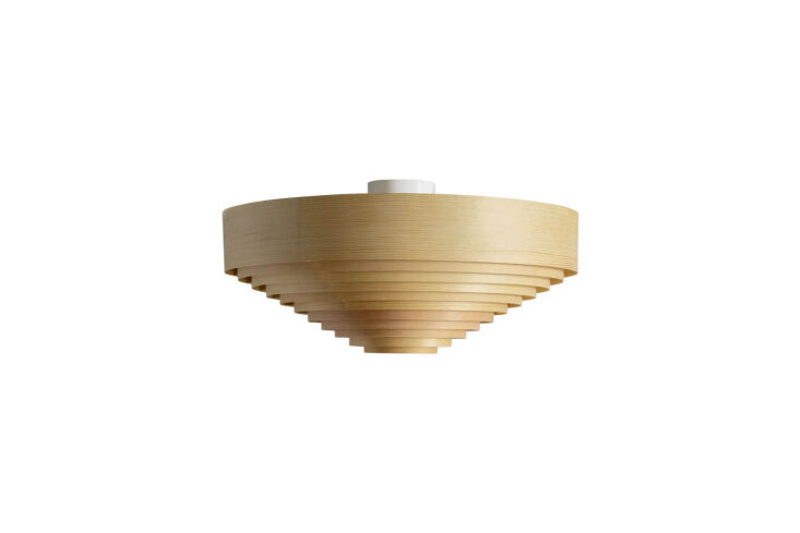 designed by hans agne jakobsson in the \1960s, the \1005 hans ceiling lamp has  23