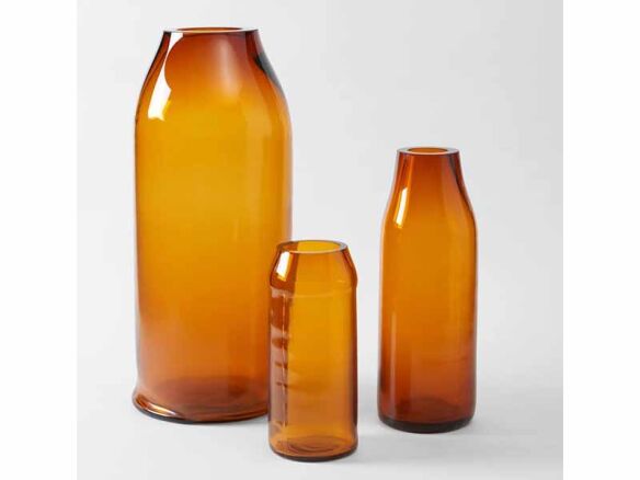 raw vases in deep amber 17