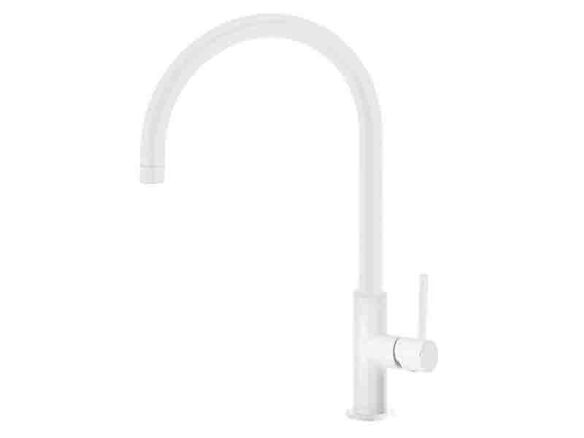 tres griferia matte white single handle kitchen tap 10