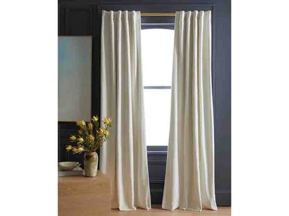 cotton velvet room darkening curtain 14